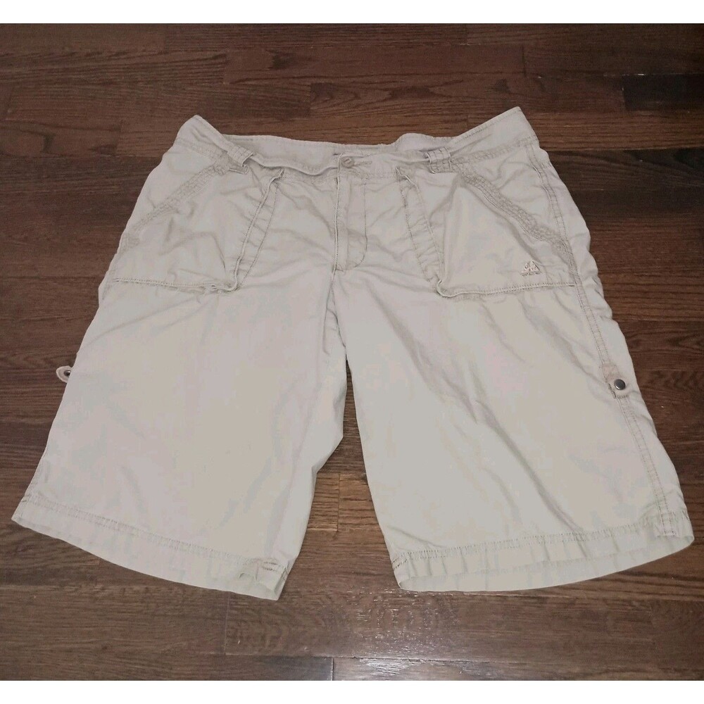 Nike ACG Cargo Shorts Womens 10 Khaki Beige Tan Convertible All Conditions Gear